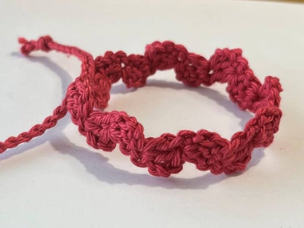 Cherry armbandje Wave