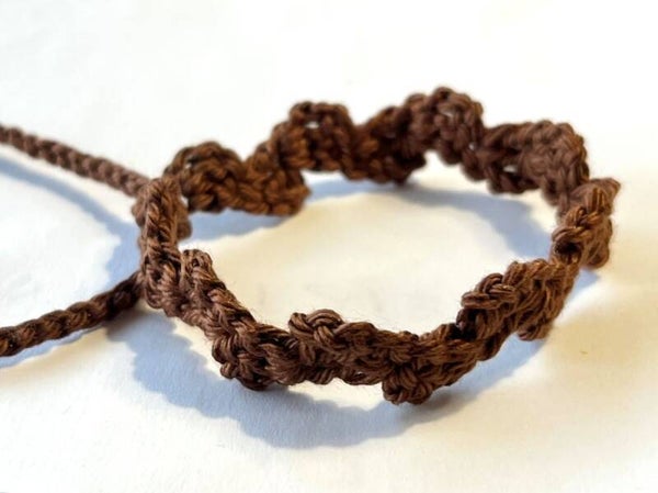 Chestnut armbandje Wave
