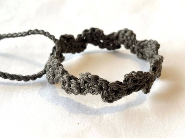 Dark Olive armbandje Wave