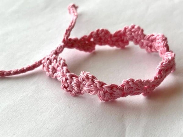 Marshmallow armbandje Wave