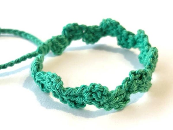 Parrot Green armbandje Wave