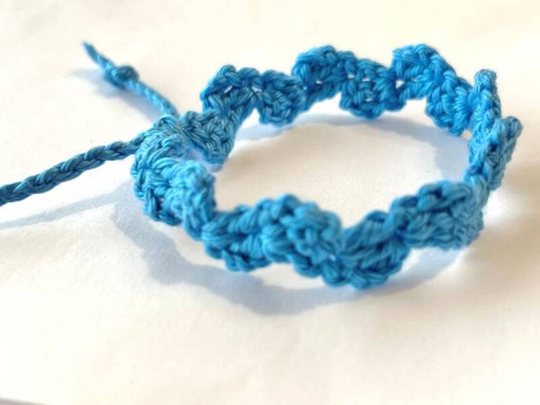 Powder Blue armbandje Wave