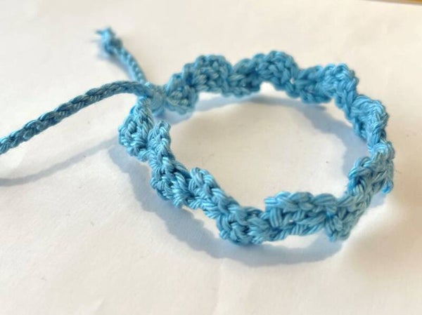 Sky Blue armbandje Wave