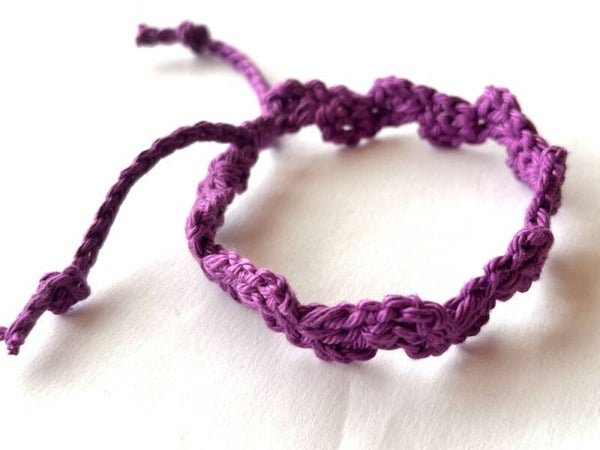 Ultra Violet armbandje Wave