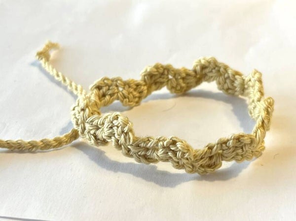 Zand armbandje Wave