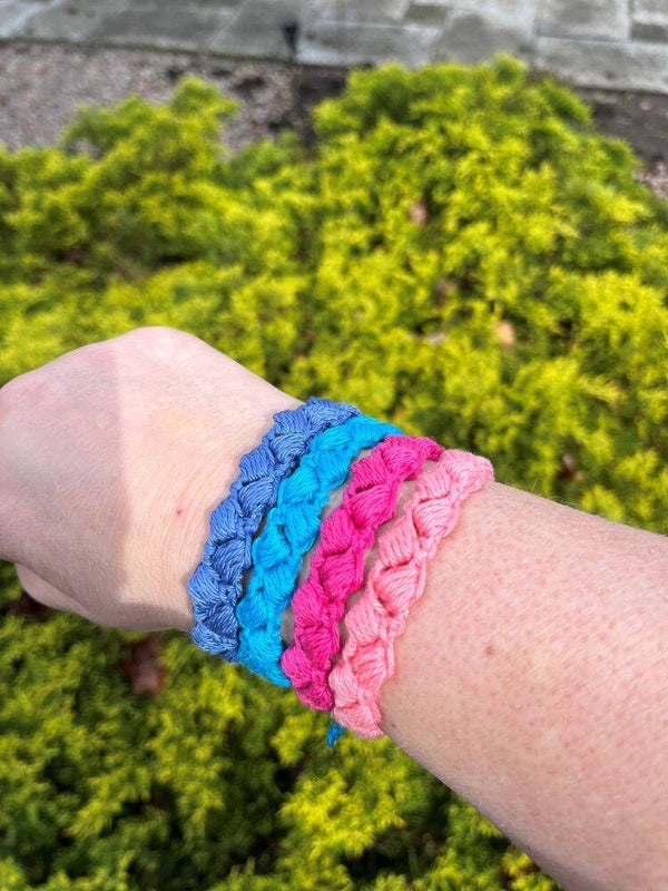 Vrijgezellig feestje armbandjes Poppy