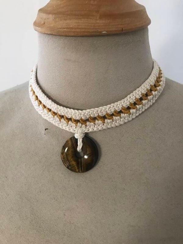 Choker Tiger Eye