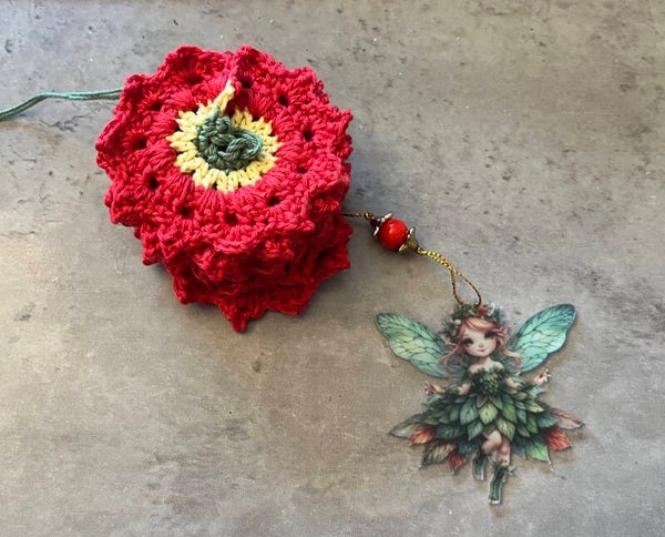 Windspinner Lady White Kerstster/Windspinner Lady White Poinsettia