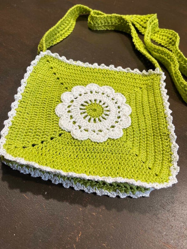 Patroon tasje Bloem/Pattern bag Flower