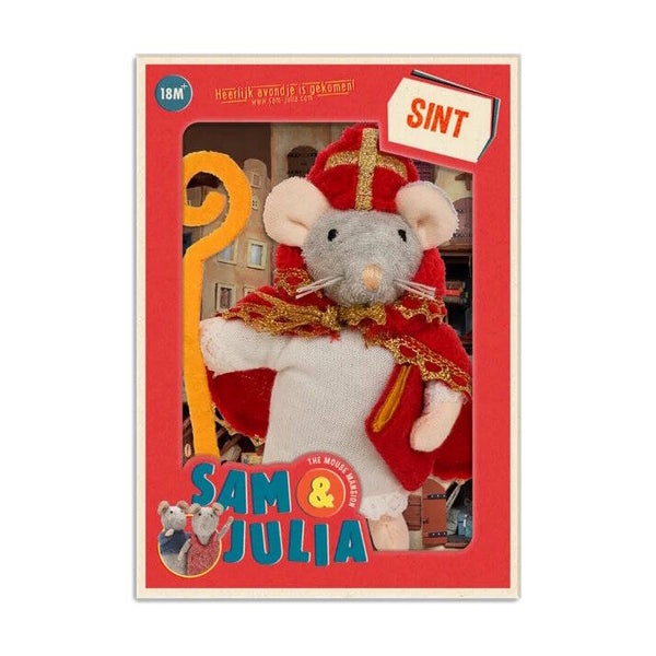 Knuffelmuisje Sinterklaas