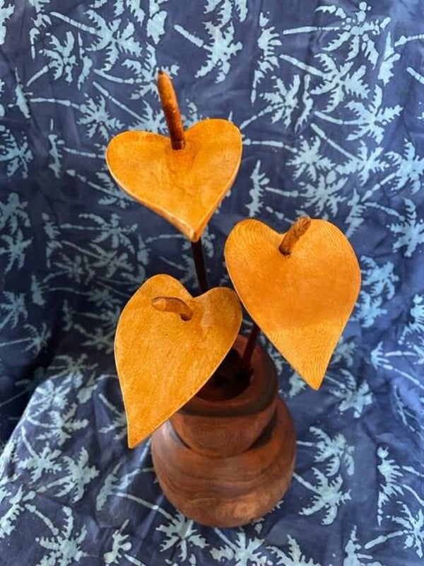 Anthuriums wood flower