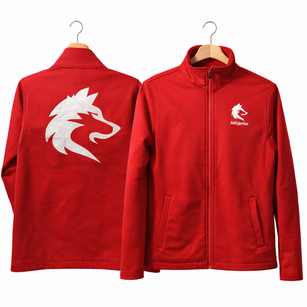 Veste imperméable brode