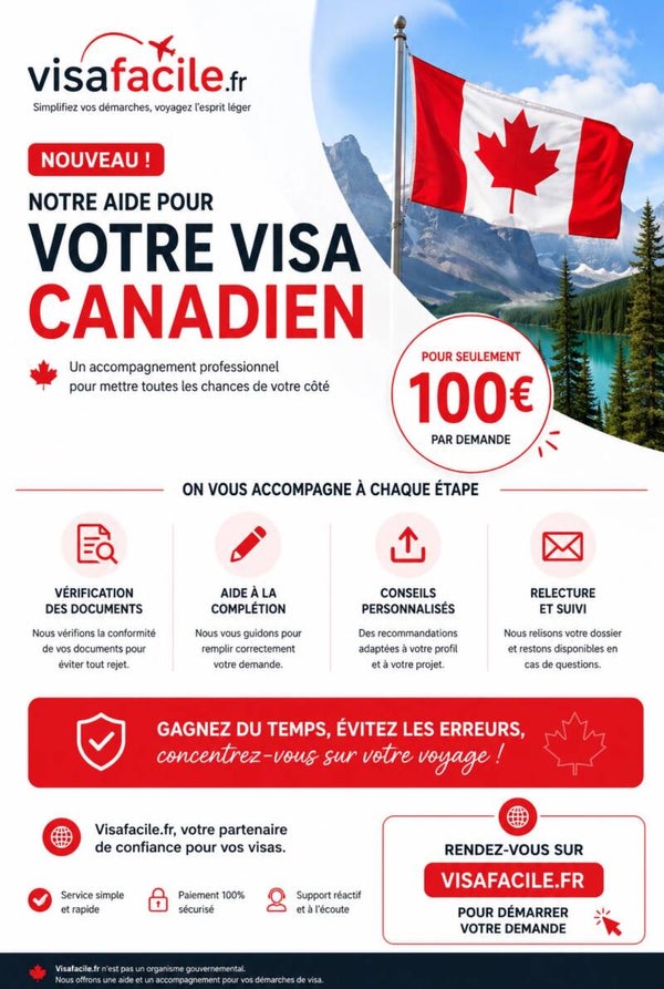 Accompagnement Visa Canada - Demande de Visa Visiteur