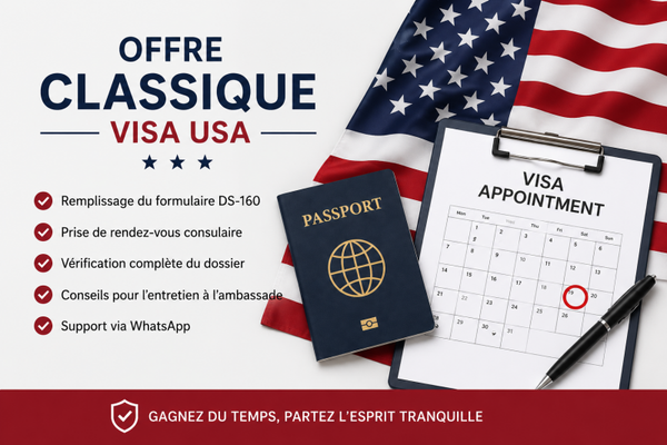 Offre Classique Visa USA