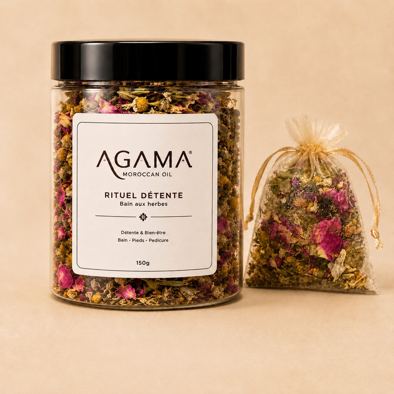 Détente Pieds & Corps – Spa & Bien-être Aux plantes & sels minéraux - 200g