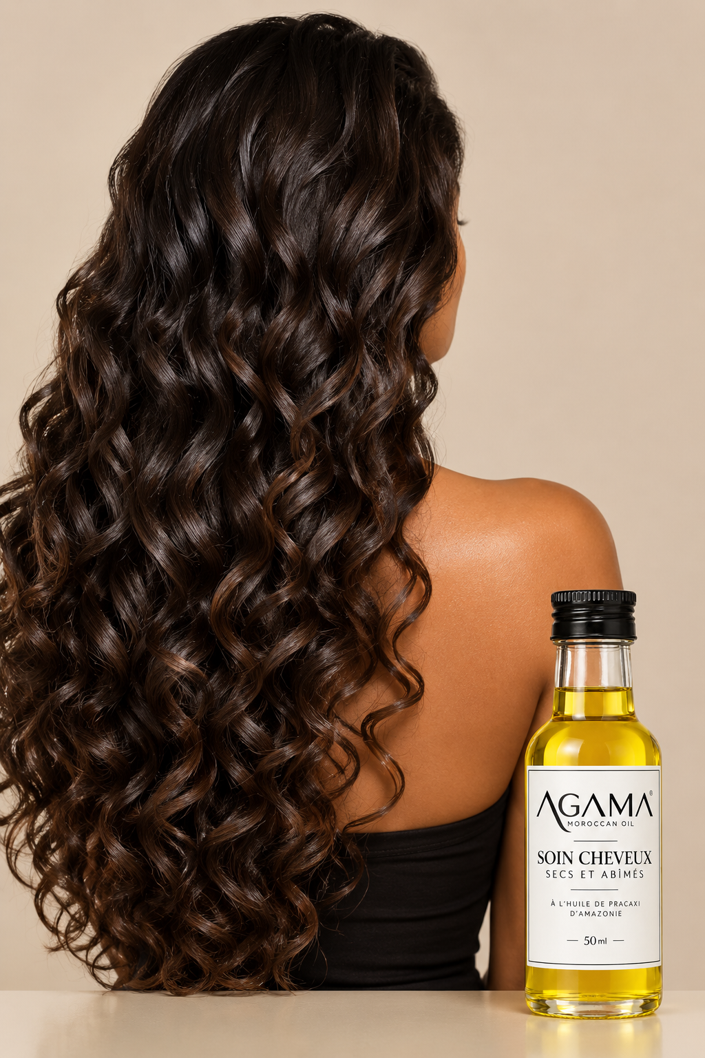 Soin Cheveux Secs et Abîmés / Hydratation Profonde au Pracaxi