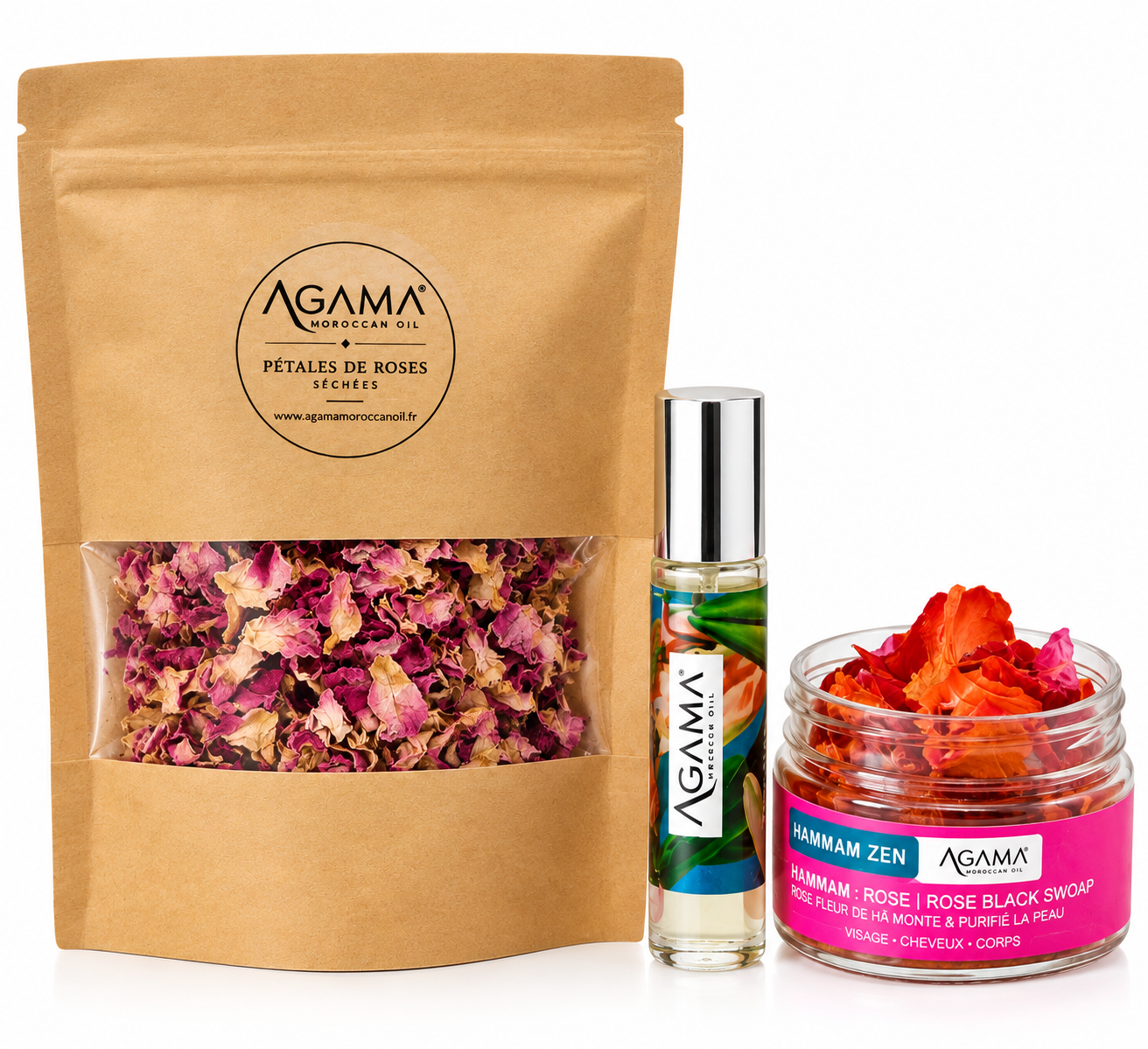 Magnifique Lot de Rose complet