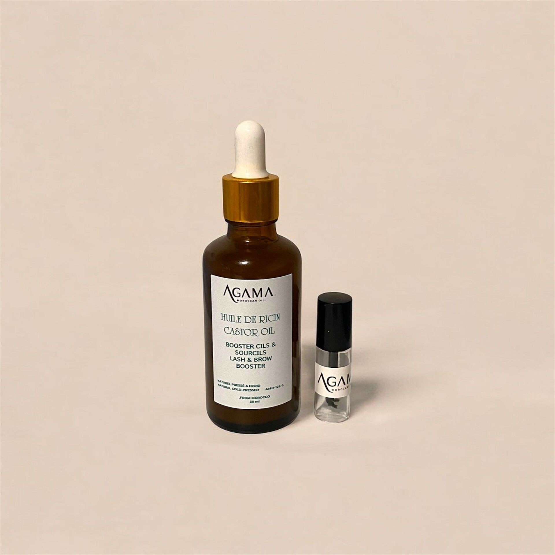 Sérum Huile de Ricin Cils – Repousse Naturelle 30 ml