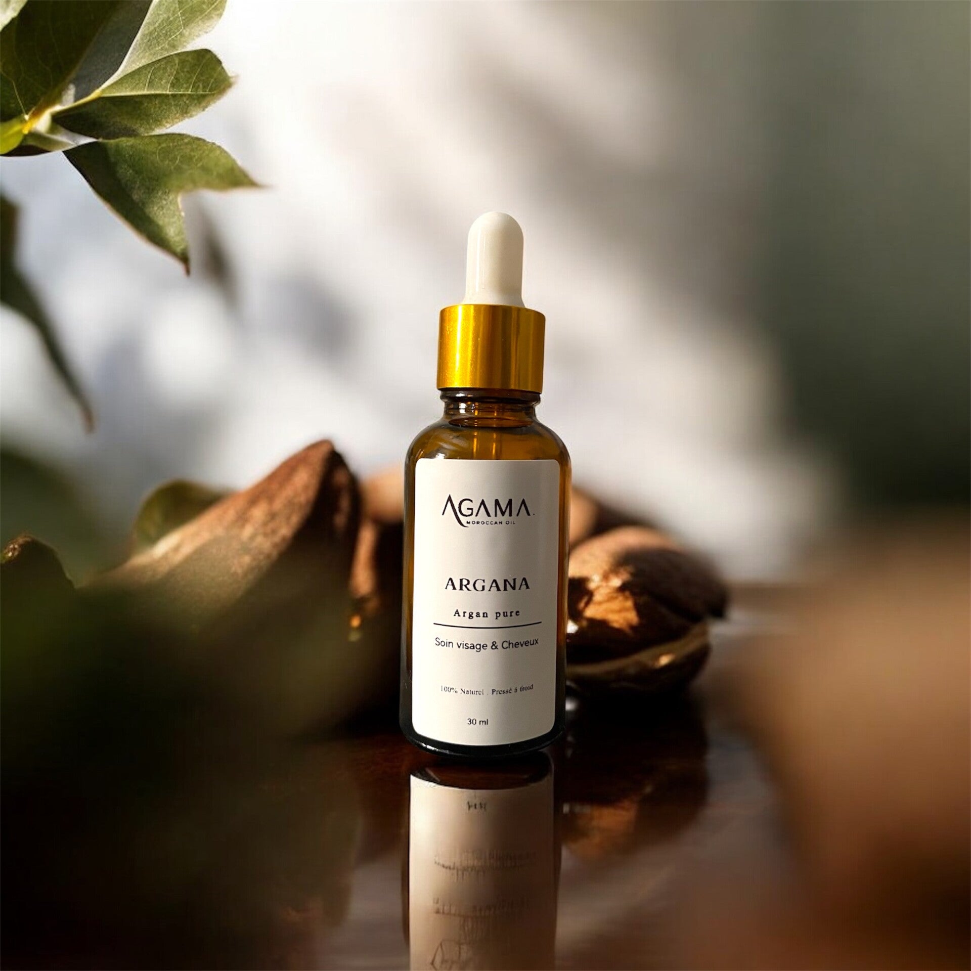 🥇TOP VENTE🥇 ARGANA OIL– Pure Argan Vegan Peau & Cheveux 30 ml