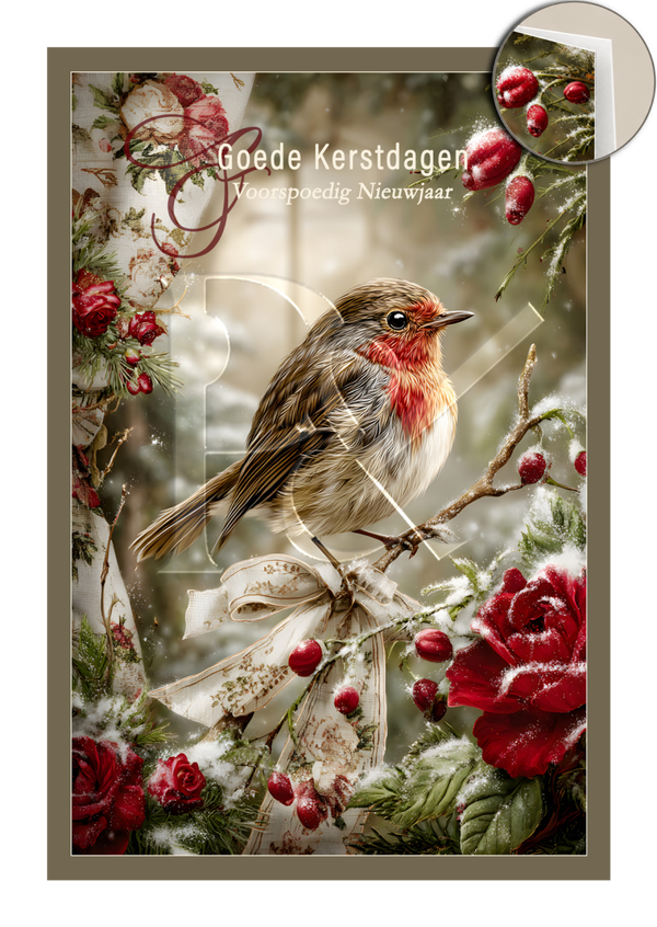 kerstkaart Berdine