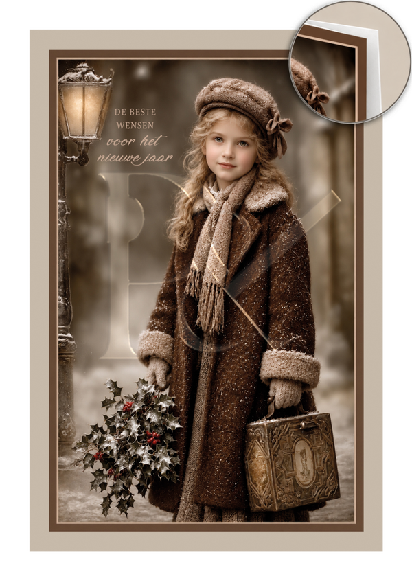 kerstkaart Serena