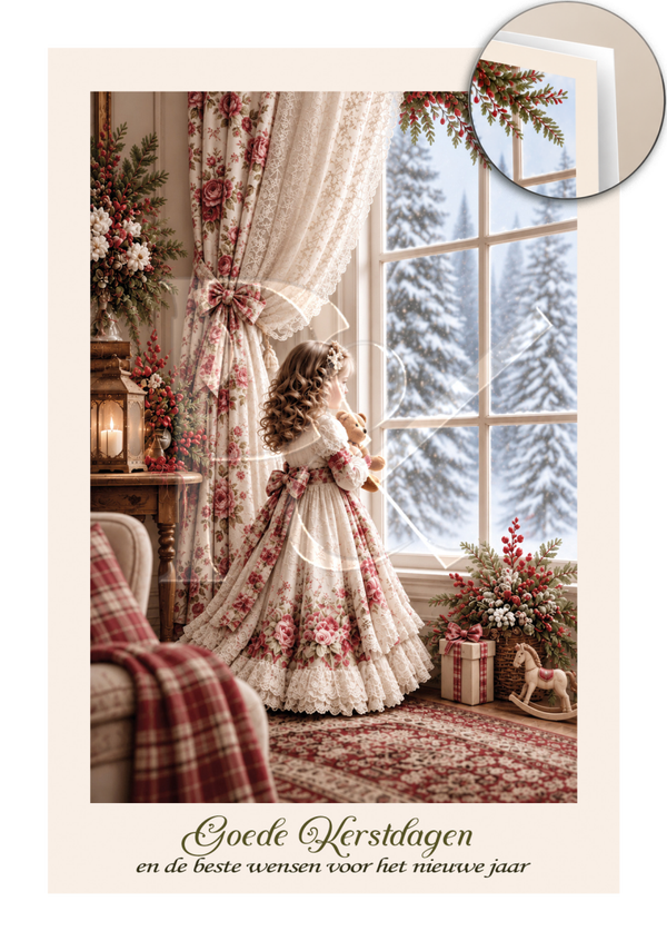 kerstkaart Victoria