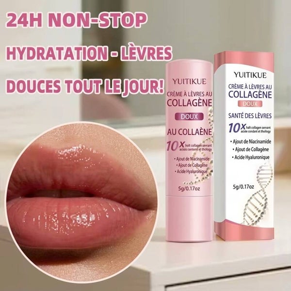 Baume à lèvres au collagène