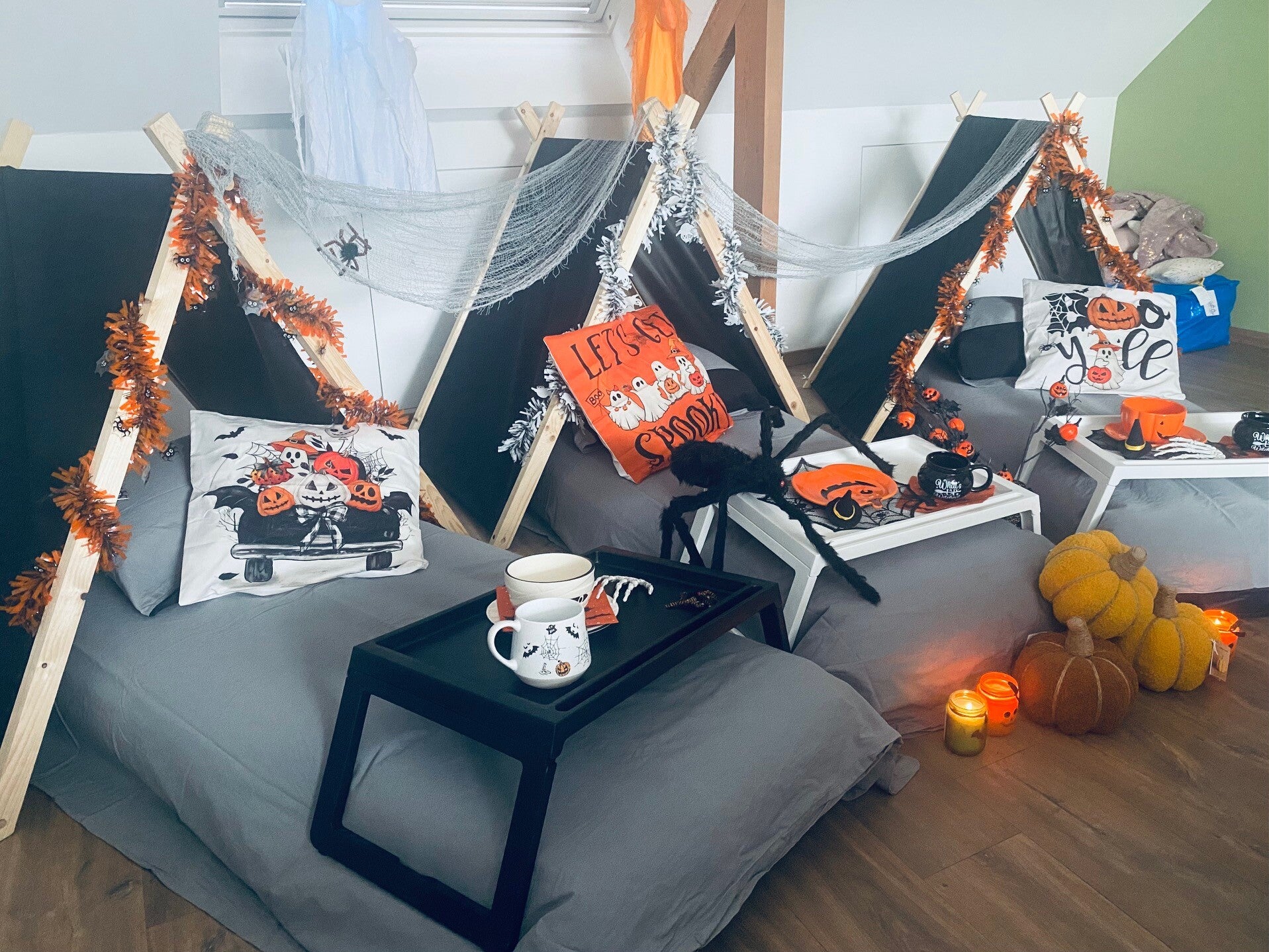 slaapfeestje halloween