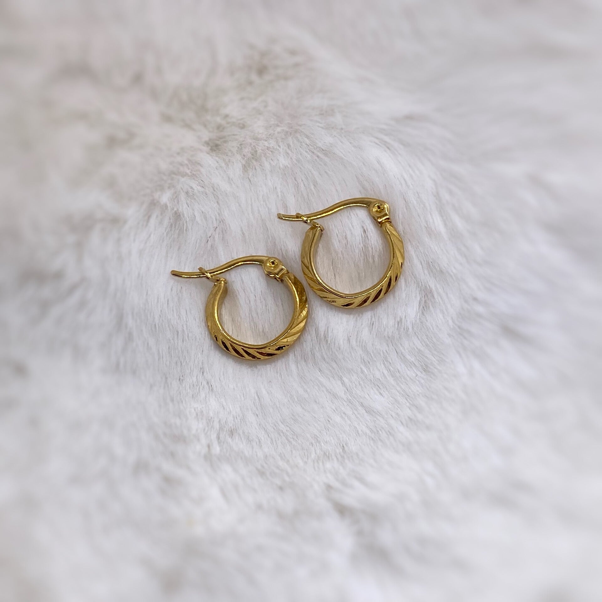 Oorbellen - Goud - Rond