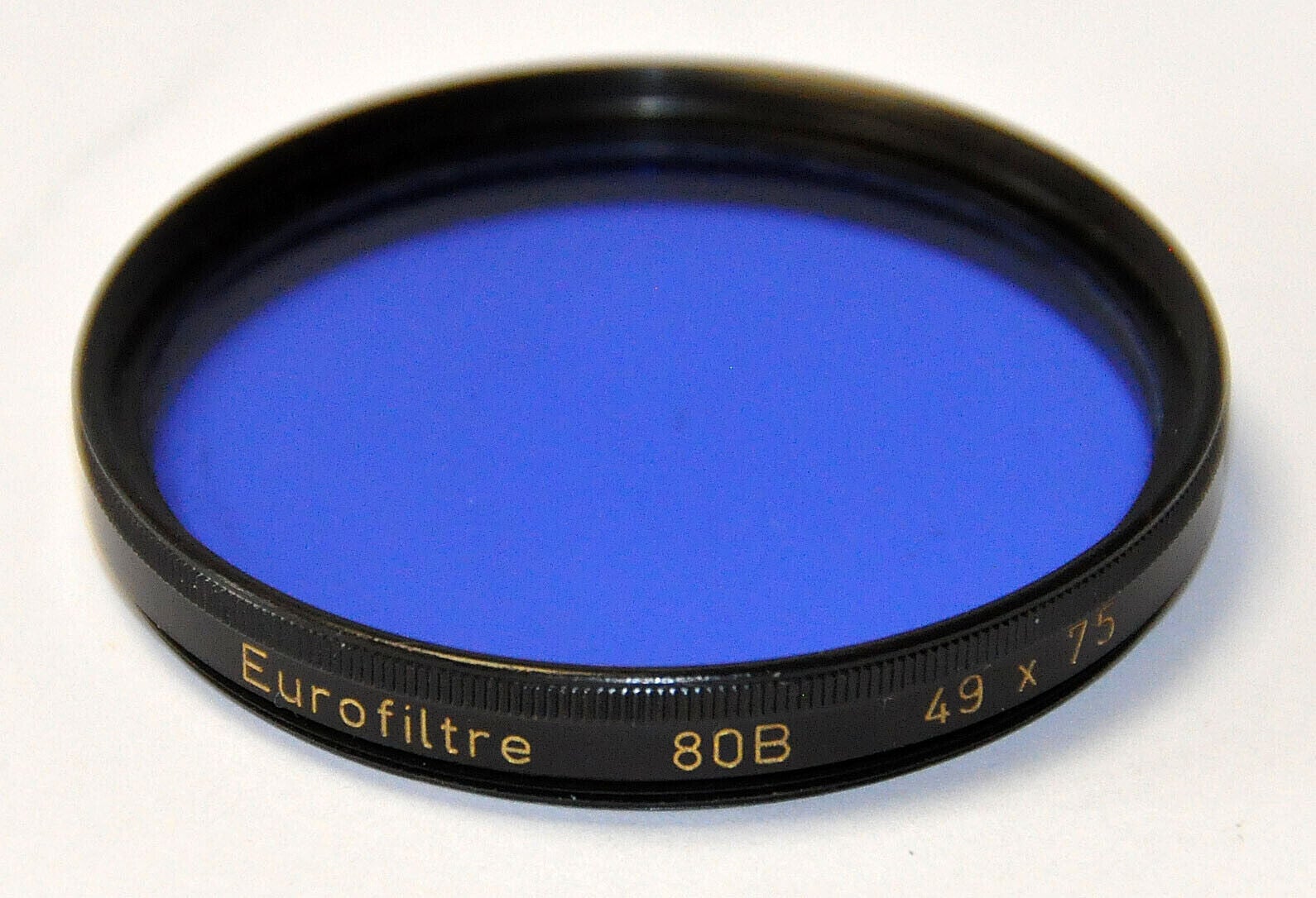 FILTRE EUROFILTRE Ø 49 mm x0.75 BLEU 80B  - #108
