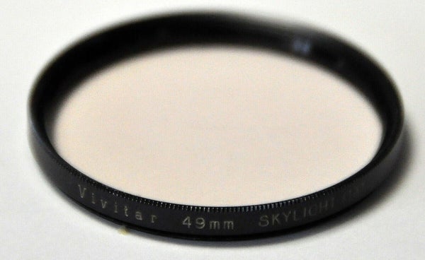 FILTRE-VIVITAR   Ø 49 mm x0.75 - SKYLIGHT (1A) - #117
