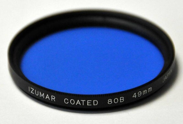 FILTRE IZUMAR COATED Ø 49 mm x0.75 - 80B (BLEU) - #124