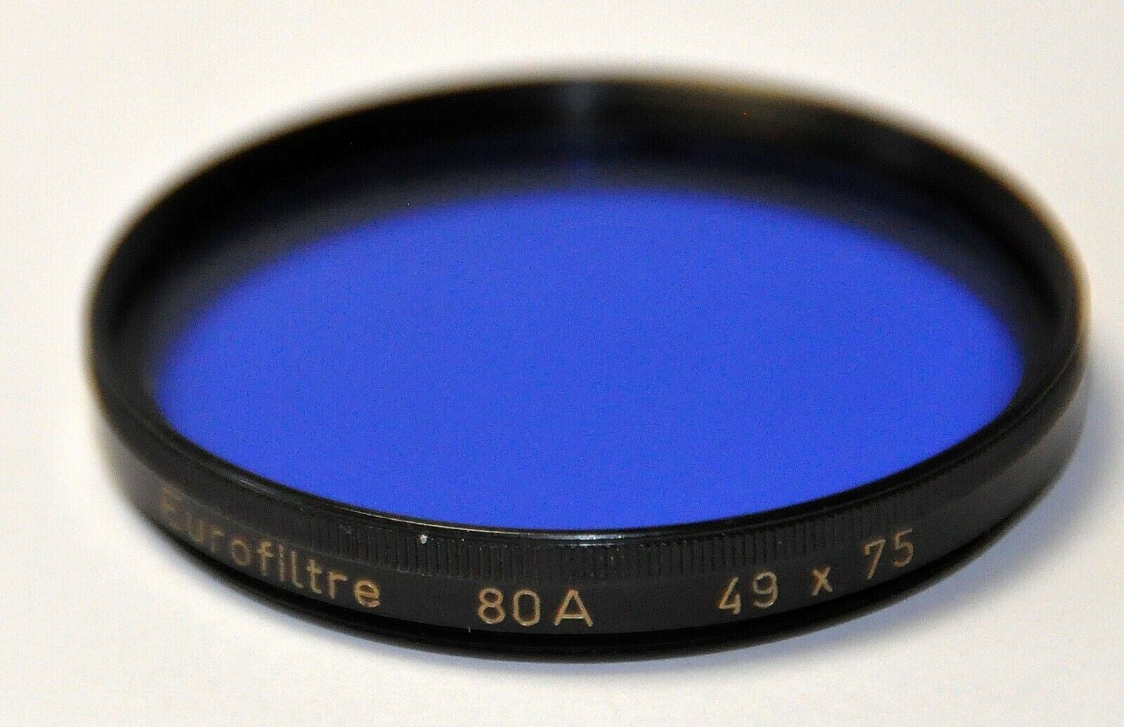 FILTRE Ø 49 mm x0.75 - EUROFILTRE 80A BLEU - #126