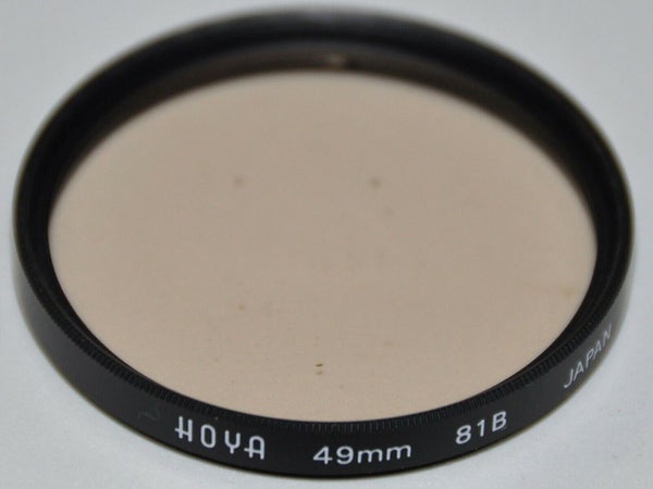 FILTRE HOYA  81B Ø 49 A VIS #143A