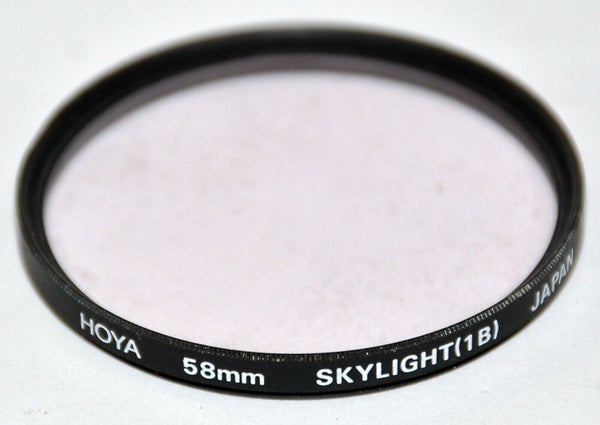 FILTRE HOYA Ø58mm skylight (1B) #153A