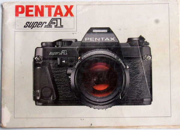 PENTAX SUPER A MODE D'EMPLOI EN ALLEMAND