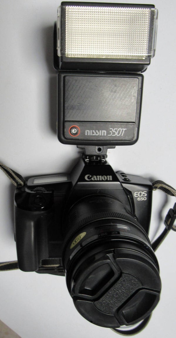 CANON EOS 650 ANALOGIQUE FILM 35mm AF + ZOOM 3.5-4.5/35-105 mm EF