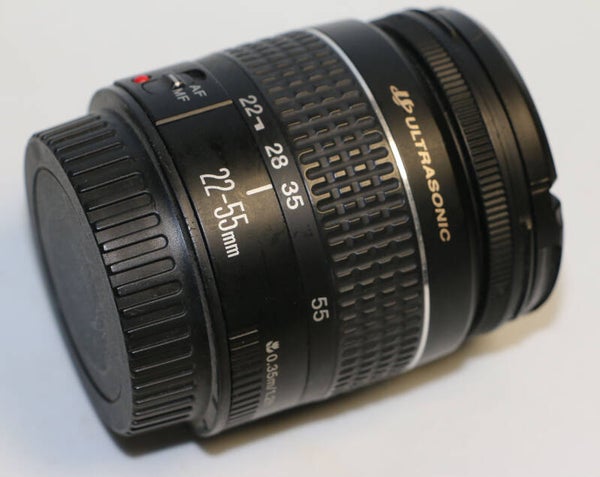 CANON ZOOM LENS ULTRASONIC EF 4-5.6/22-55mm USM - MACRO  à 0.35m