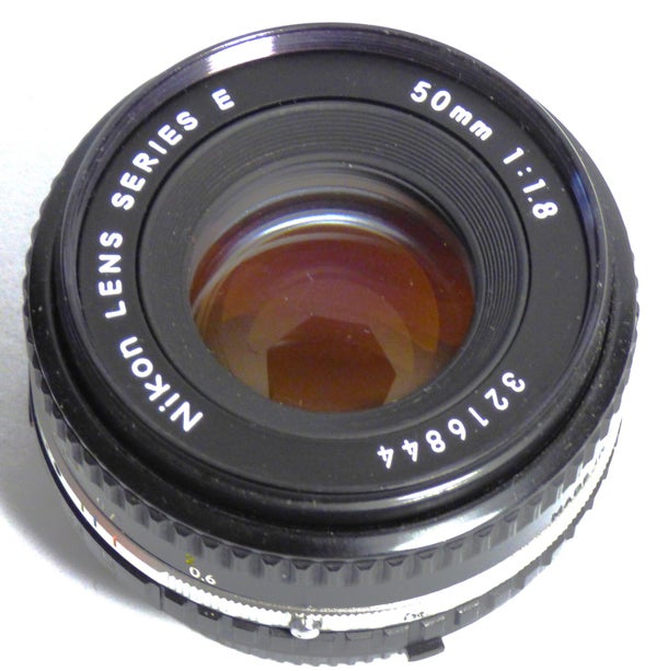 NIKON OBJECTIF 1.8/50mm LENS SERIE E