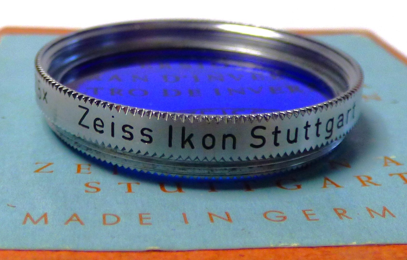 FILTRE ZEISS IKON BLEU 382 - Ø27 mm - #145