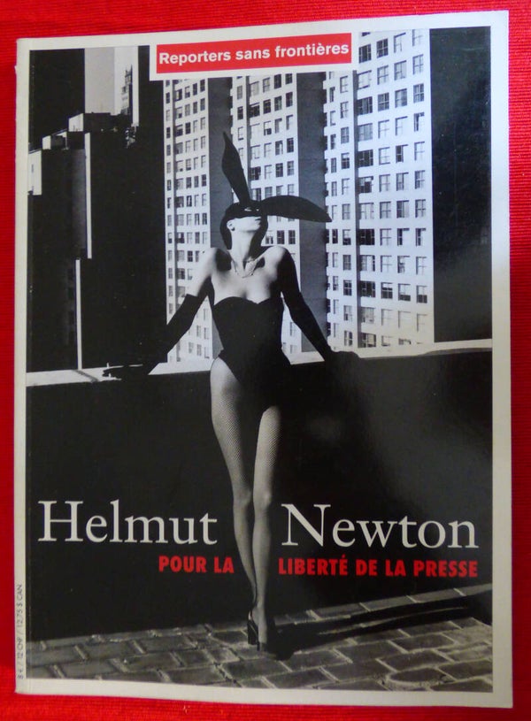 POUR LA LIBERTE DE LA PRESSE - HELMUT NEWTON - REPORTERS SANS FRONTIERES