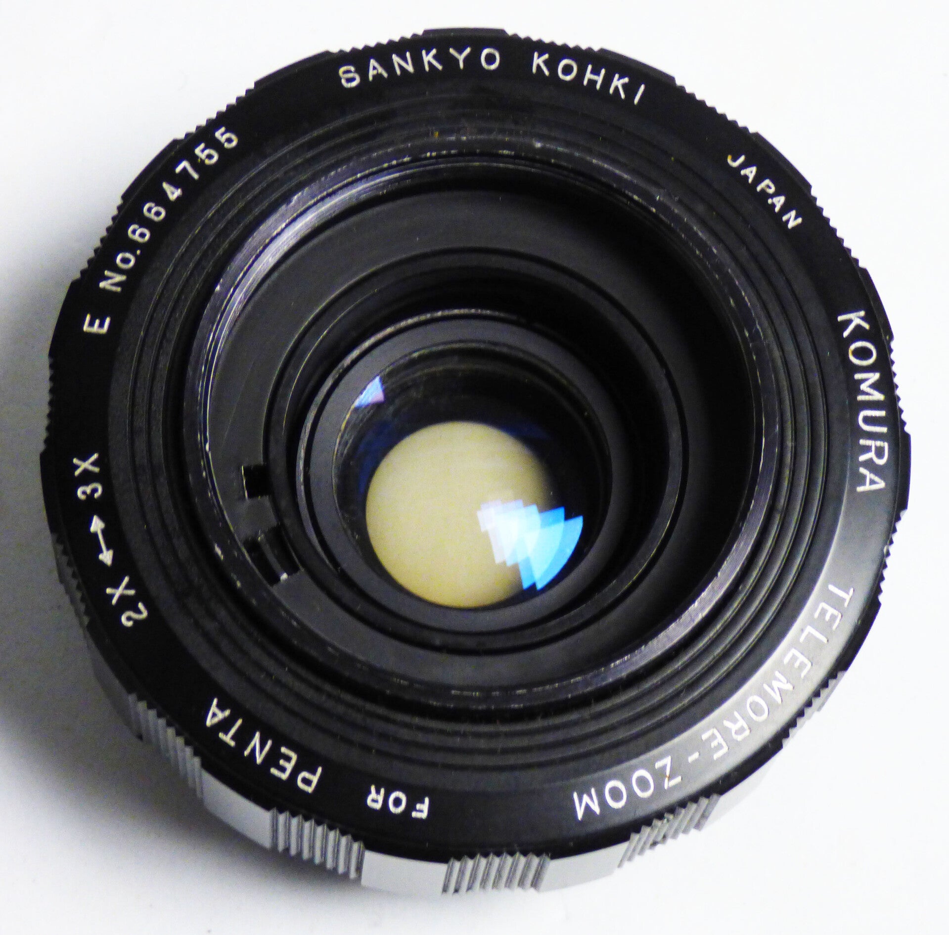 PENTAX (pour) SANKYO KOHKI KOMURA TELEMORE-ZOOM FOR PRNTA 2x<->3X
