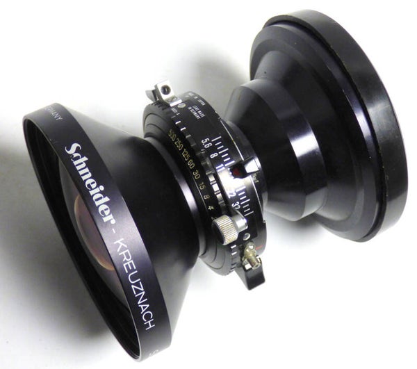 SCHNEIDER OPTIK SUPER ANGULON 5.6/90 OBTURATEUR COPAL No.0 - ARCA SWISS 4X5