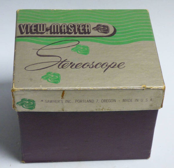 VIEW-MASTER STEREOSCOPE DANS SON COFFRET +22 DISQUES