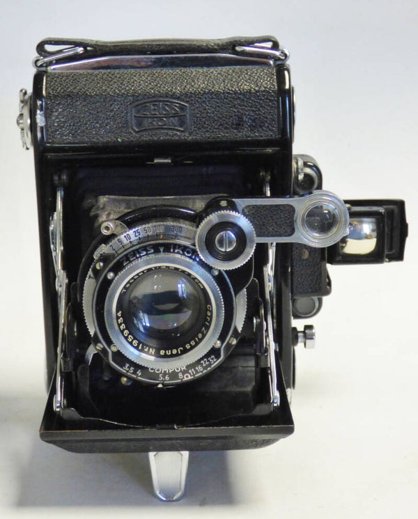 ZEISS IKON - SUPER IKONTA 530 - OBJECTIF TESSAR 3.5/7cm - ETUI CUIR