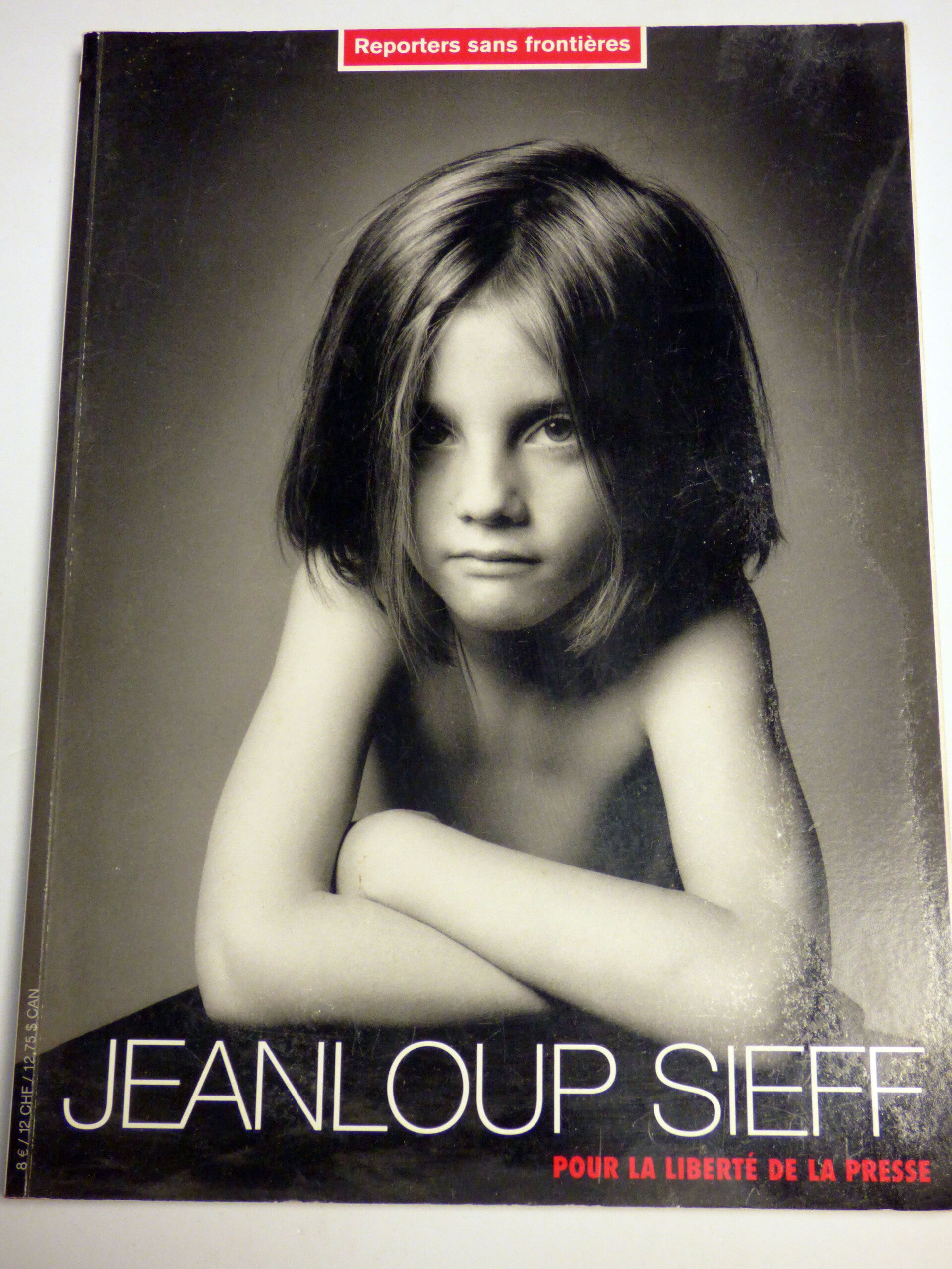 JEANLOUP SIEFF POUR LA LIBERTE DE LA PRESSE REPORTERS SANS FRONTIERES