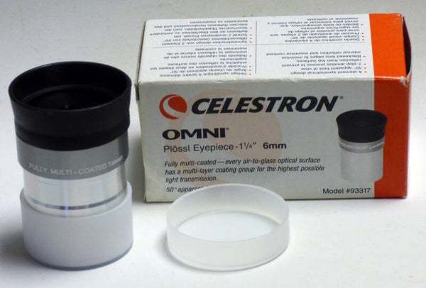 CELESTRON OMNI EYEPIECE 1 1/4"  6mm Modèle #93317
