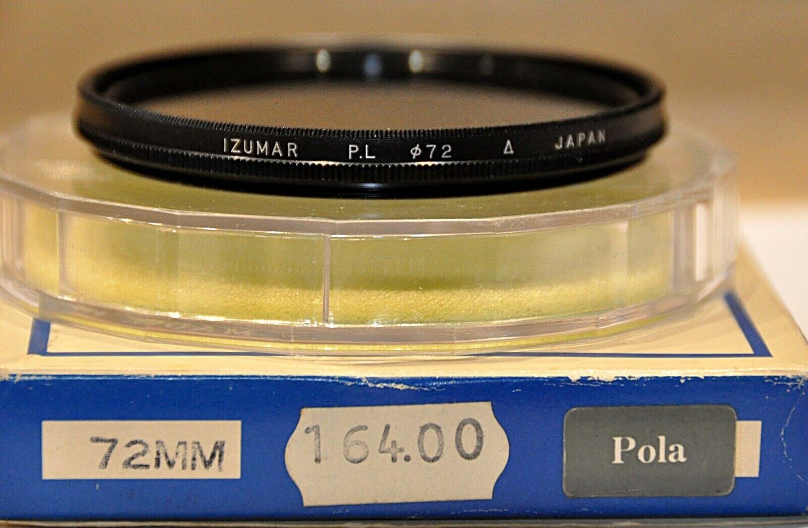 FILTRE POLARISAN CIRCULAIRE IZUMAR Ø 72 mm + Notice en Anglais