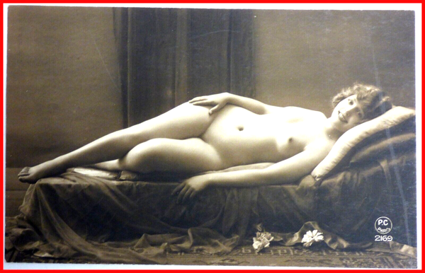 CARTE POSTALE CPA CP Paris 2169 JEUNE FEMME NUE SEXY EROTIQUE NUDE