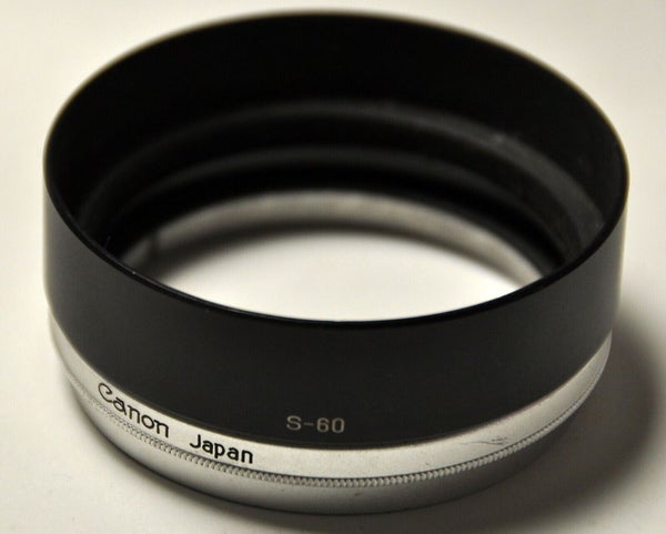 CANON PARE-SOLEIL COIFFANT MÉTAL Ø 60 mm # S-60